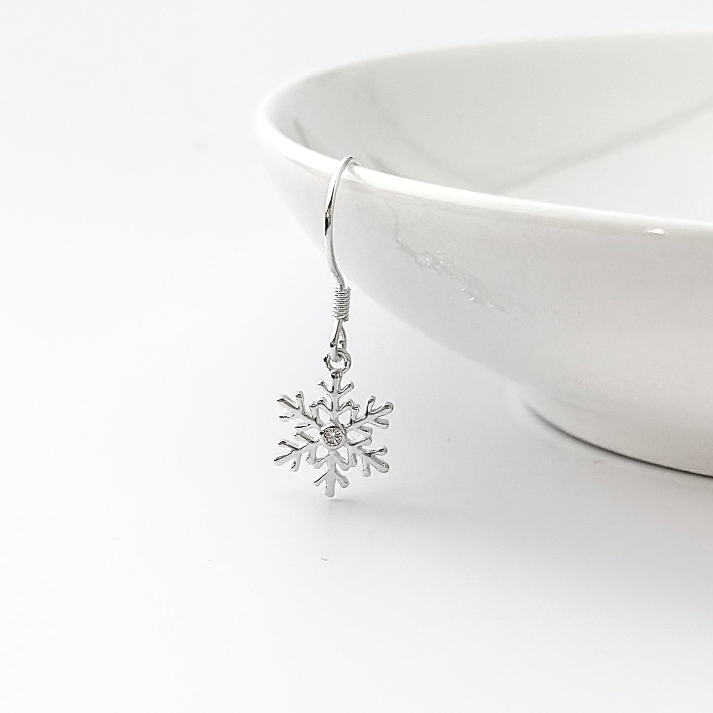 Snowflake Hook Earrings