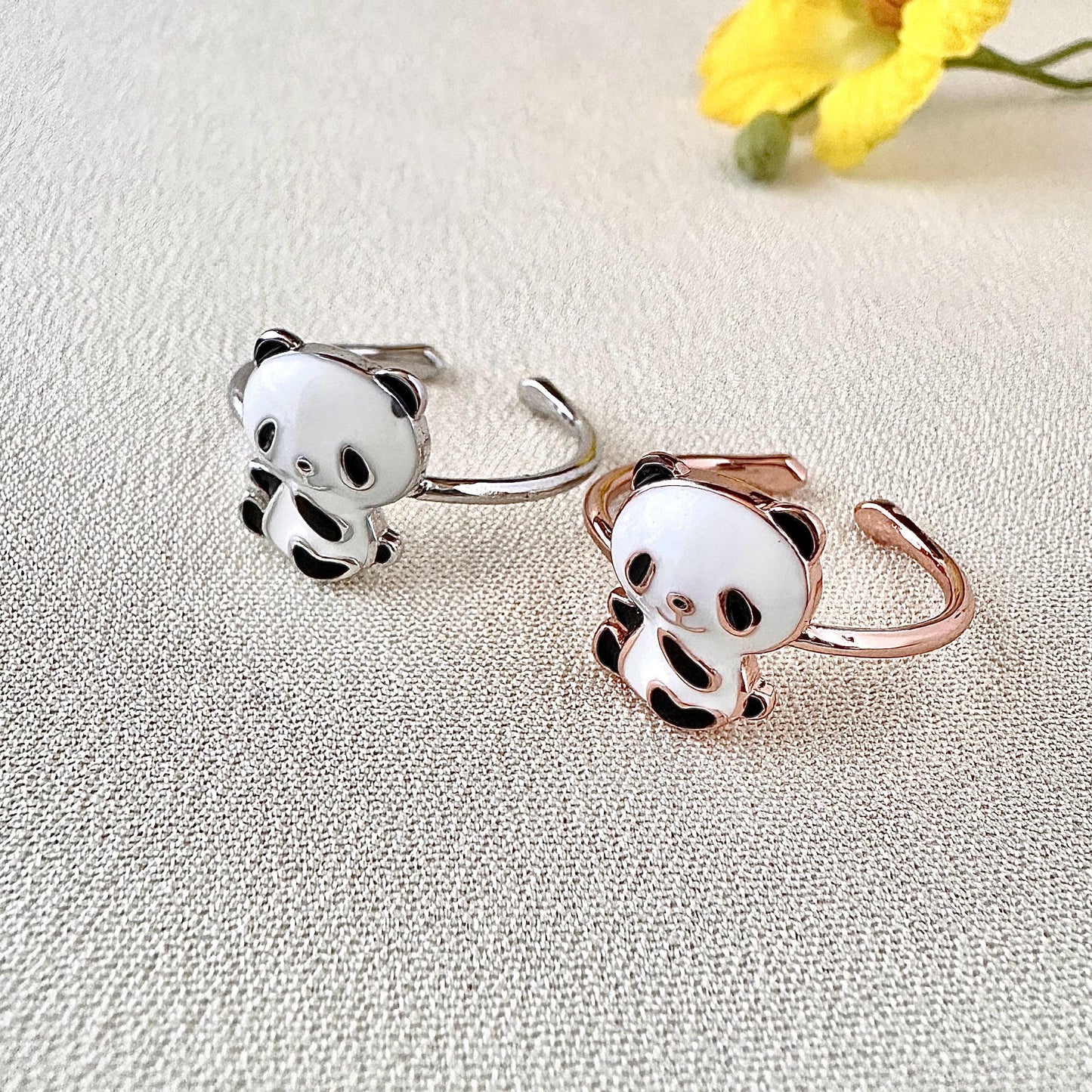 Adjustable Panda Ring