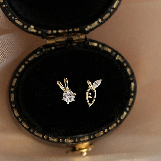 Carrot earrings| Bunny earrings| Bunny rabbit earrings