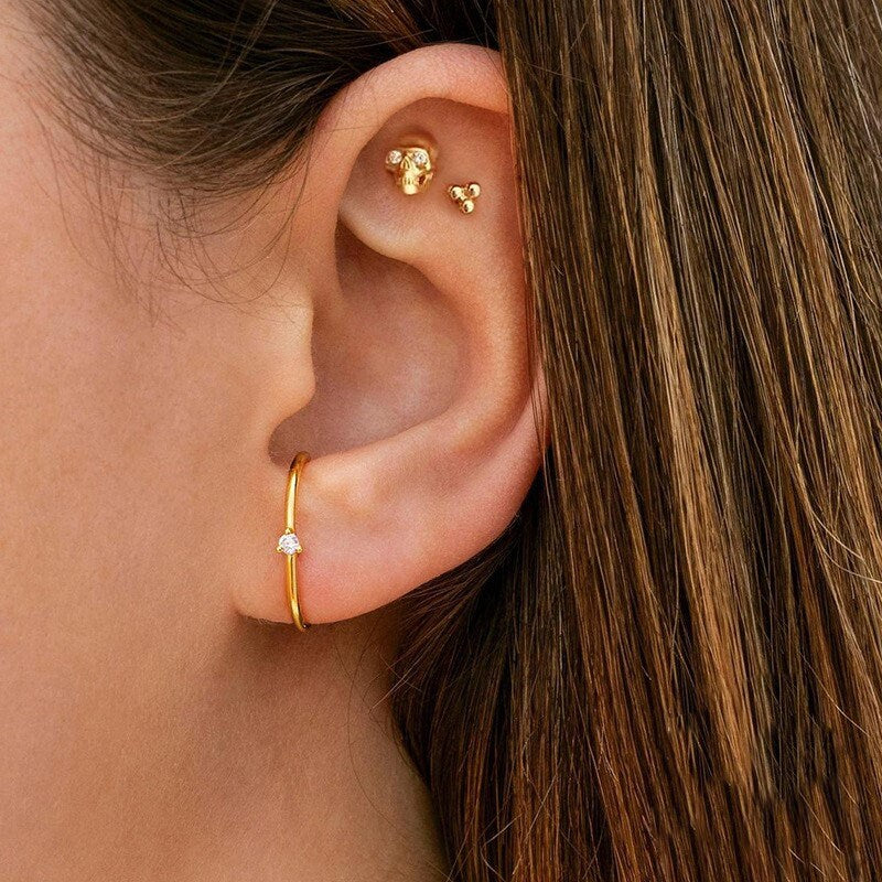 Tiny Balls Stud Earrings