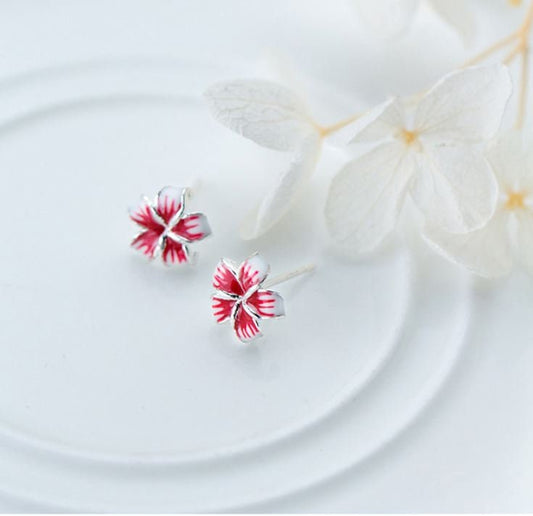 Peach Blossom Earrings