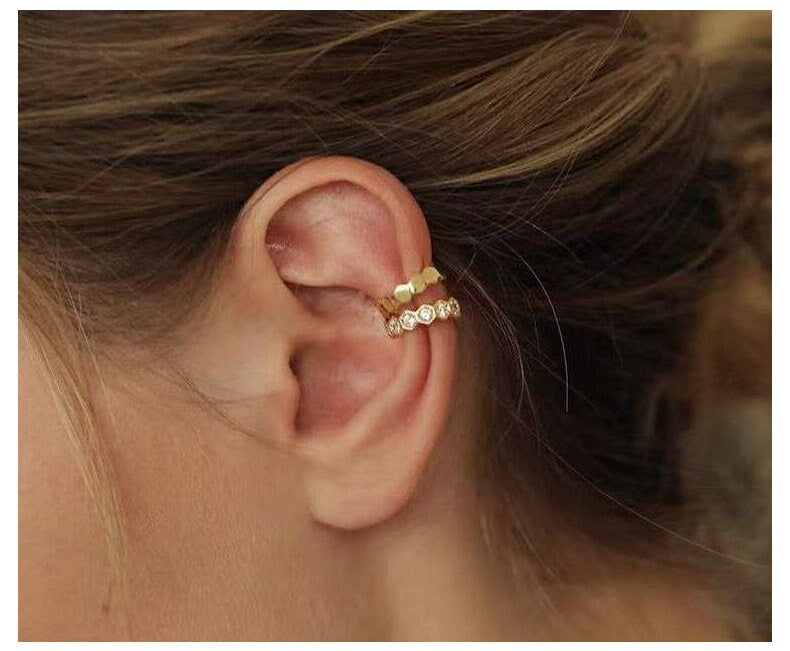 Sparkly on sale ear cuff