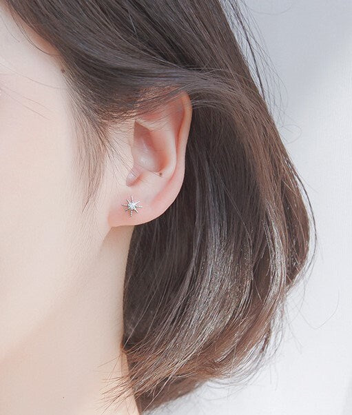 North Star Stud Earrings