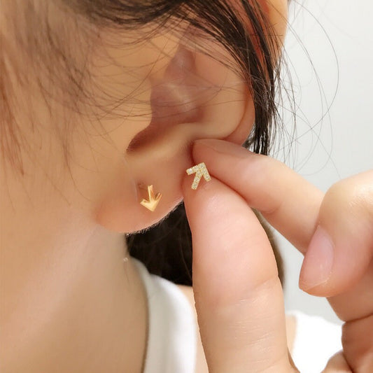 Mismatched Arrow Earrings