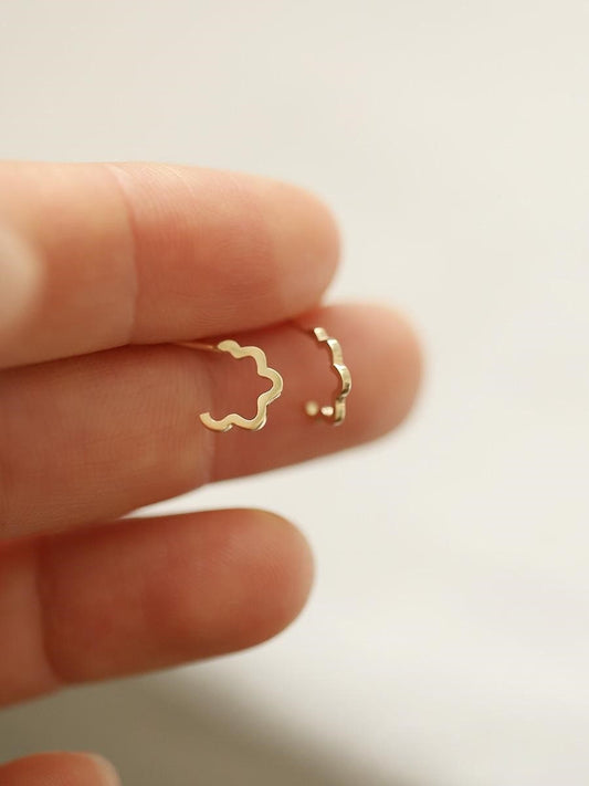 Half Circle Curve-Shape Earrings