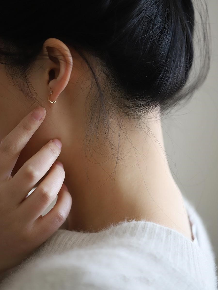 Half Circle Curve-Shape Earrings