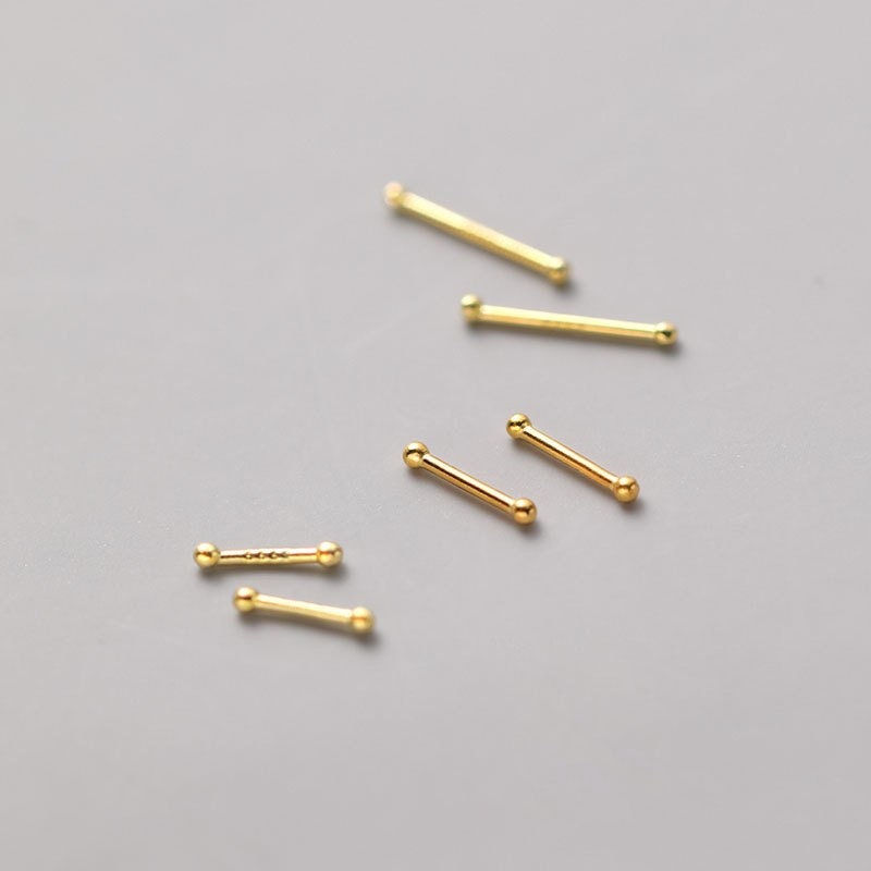 Small Barbell Tragus Stud Earrings