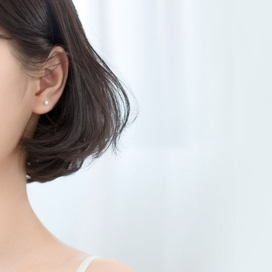 Small Opal Stud Earrings