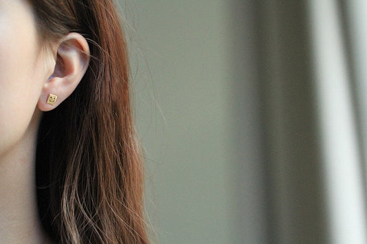 Emoji Smiley Face Earrings