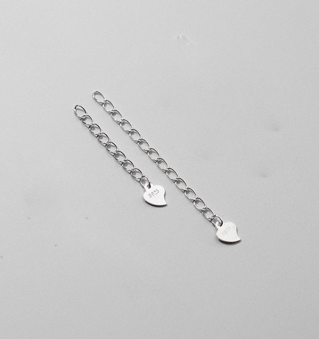 Sterling Silber Kettenverlängerung, Goldkettenverlängerung, Halskette/Armbandverlängerung, Silberverlängerung, DIY/Custom Verlängerungskette, ET01